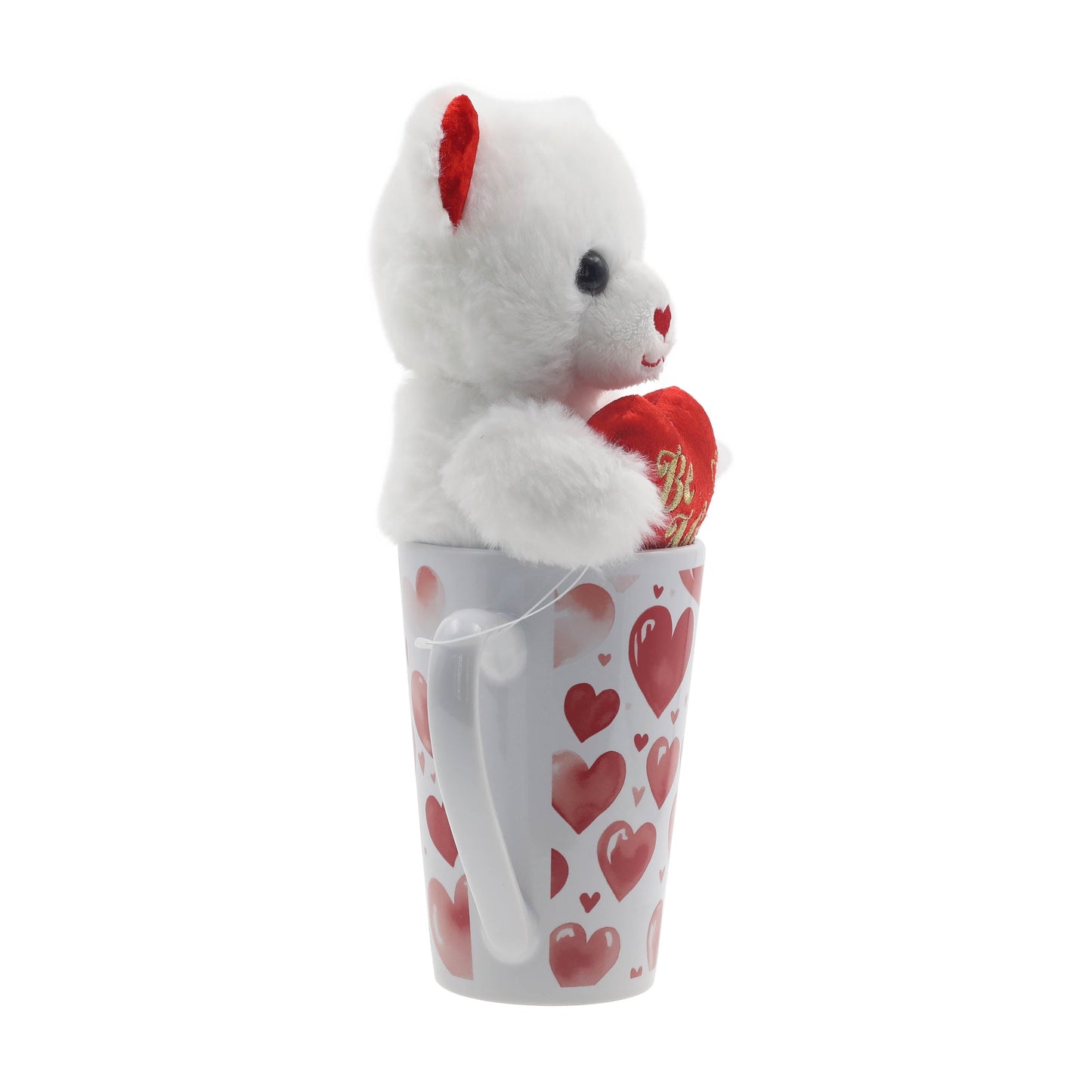 Valentine'S Day Teddy Bear Plush & Mug, by