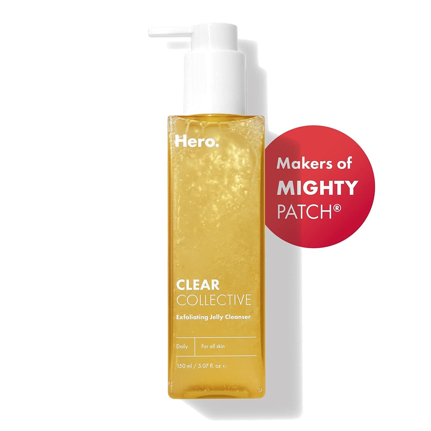 Hero Cosmetics Mighty Patch™ Original Patch 36ct and Exfoliating Jelly Cleanser Bundle