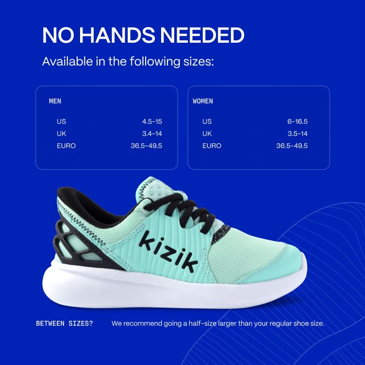 Kizik Kids Shoes: Anaheim Comfortable Breathable Knit Kids Slip On Sneakers, Convenient Hands Free Shoes | Kids Walking Shoes No Hands Needed, Girls and Boys Stylish, Orthopedic Shoes for Athleisure