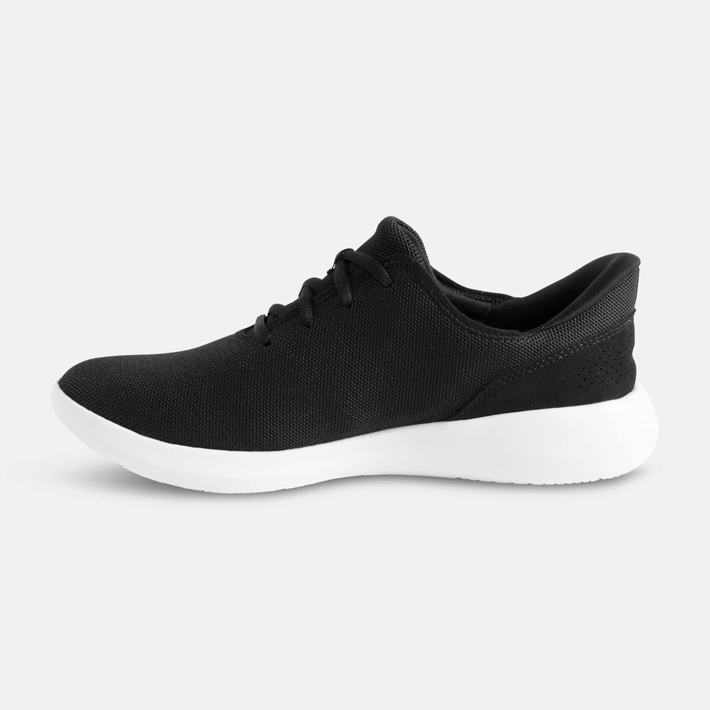 Kizik Madrid Hands Free Mens and Womens Sneakers, Casual Slip On Shoes for Women or Men, Comfortable for Walking, Women's and Men's Fashion Sneakers for Any Occasion - Black/White, M11 / W12.5