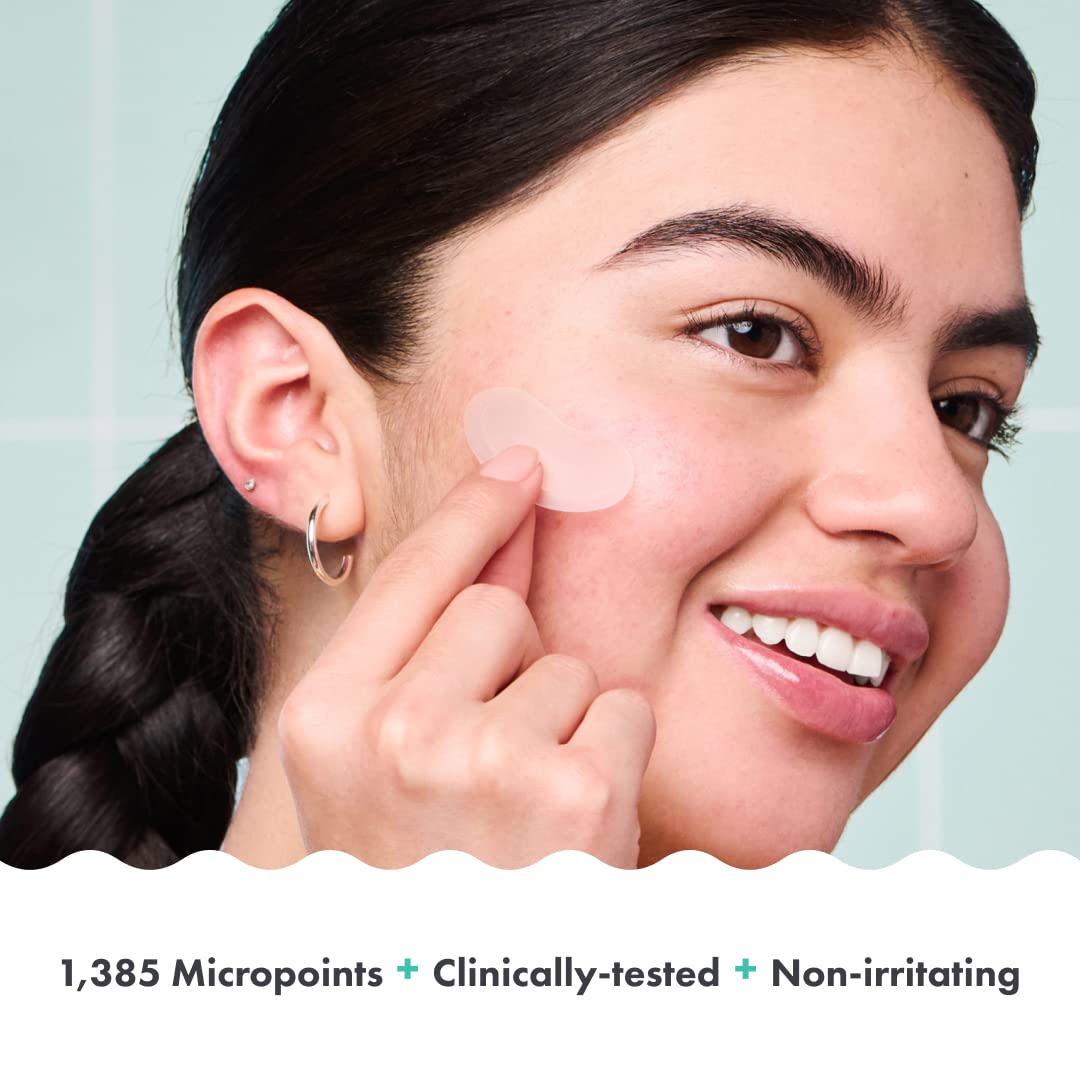 Mighty Patch Micropoint™ for Blemishes from Hero Cosmetics - Hydrocolloid Acne Spot Treatment Patch for Early Stage Zits and Hidden Pimples, 395 Micropoints (8 Patches)