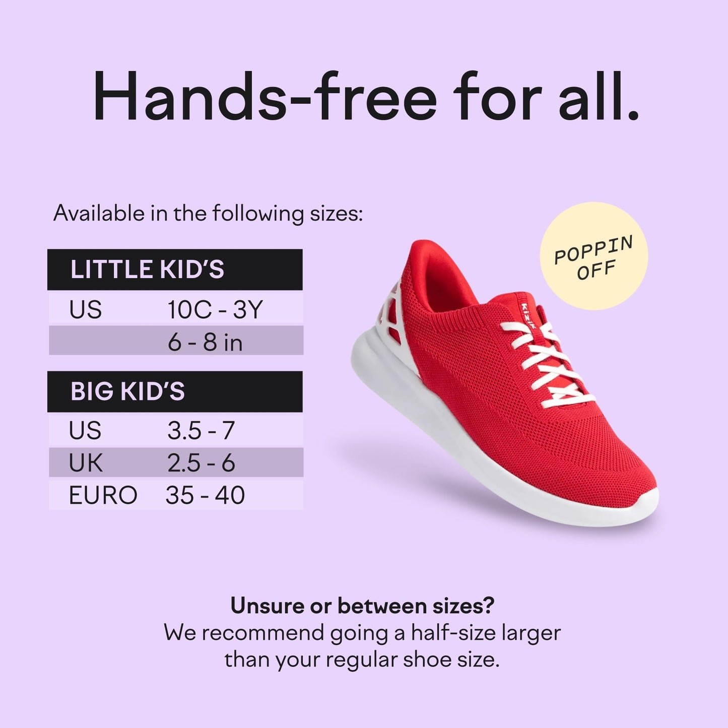 Kizik Kids Shoes: Athens Comfortable Breathable Knit Kids Slip On Sneakers, Convenient Hands Free Shoes | Kids Walking Shoes No Hands Needed, Girls and Boys Stylish, Orthopedic Shoes for Athleisure