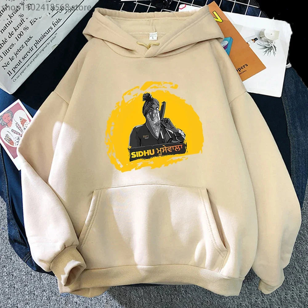 Sidhu Moose Wala Vintage Hoodies