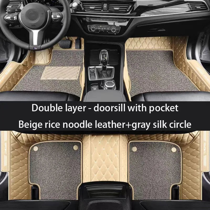 Customized Rouze Car Mats for Volvo EX30 2024-2025 Eye Catching Short Size Original Car Mat