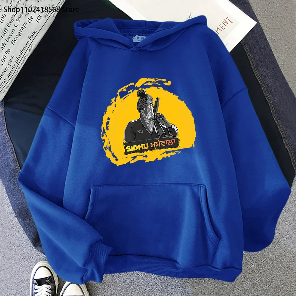 Sidhu Moose Wala Vintage Hoodies