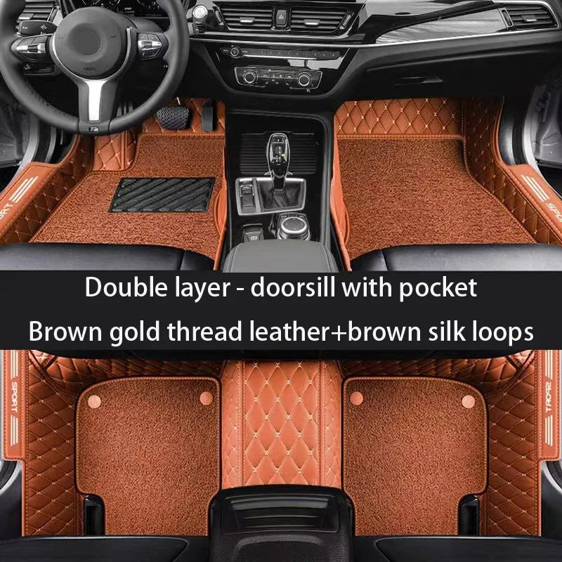 Customized Rouze Car Mats for Volvo EX30 2024-2025 Eye Catching Short Size Original Car Mat