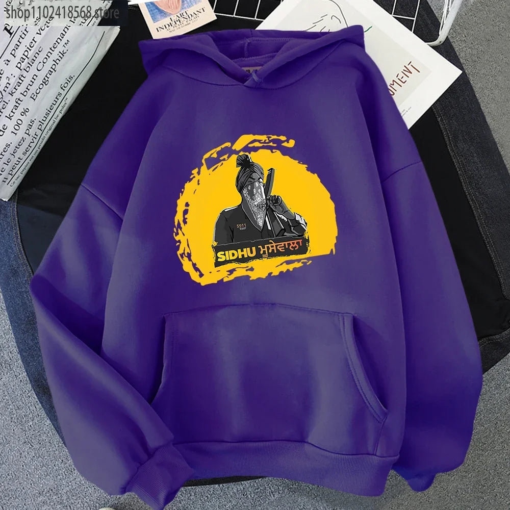 Sidhu Moose Wala Vintage Hoodies