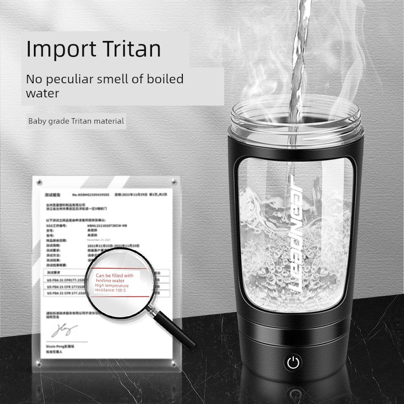 2024 New Arrival Fully Automatic Mixing Cup Tritan Portable Water Cup Sports Fitness Dried Egg White Electric Shaker