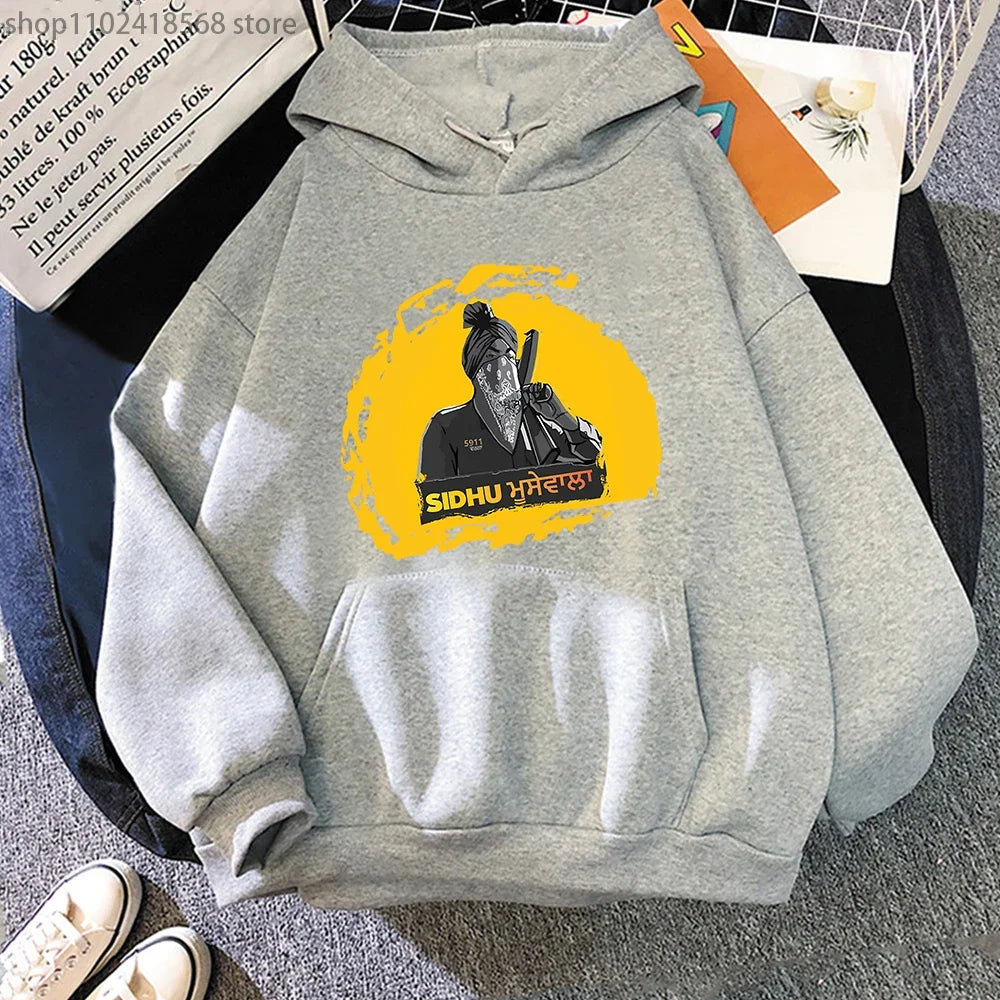 Sidhu Moose Wala Vintage Hoodies